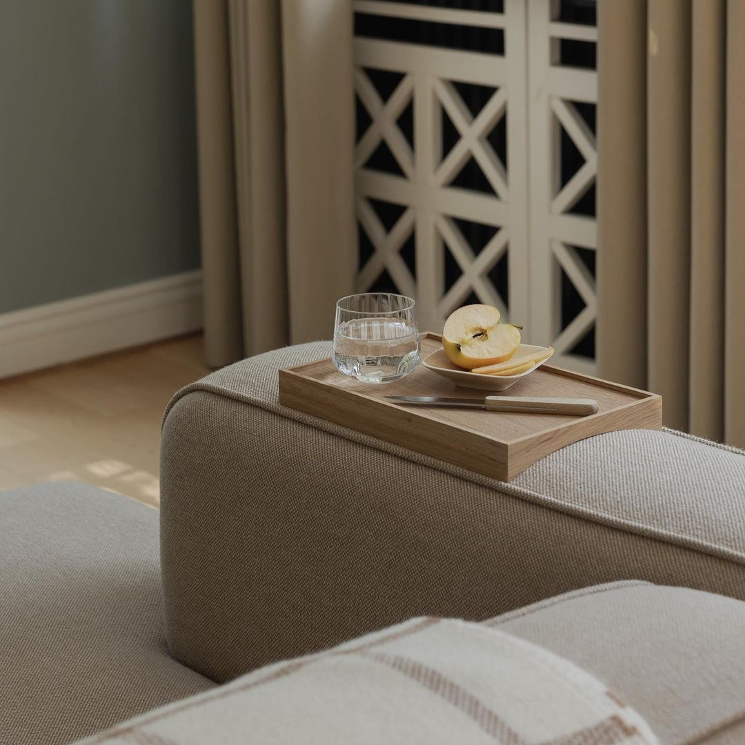 BASETRAY SMALL - Egetræsbakke