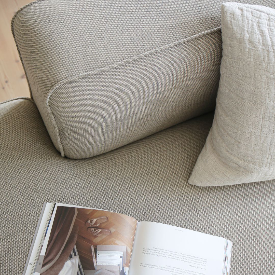 BASECAMP XL Open End - Venstre Chaiselongue, 3 moduler, 160x340cm