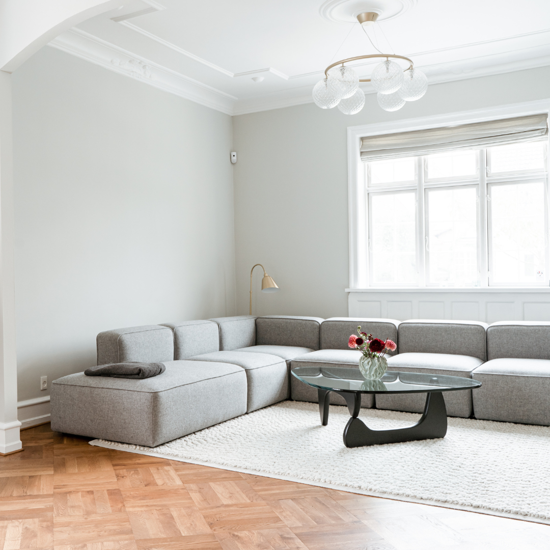 BASECAMP XL Chaiselounge - venstre chaiselounge, 3 moduler, 160x310cm, Re-wool Beige nr. 218