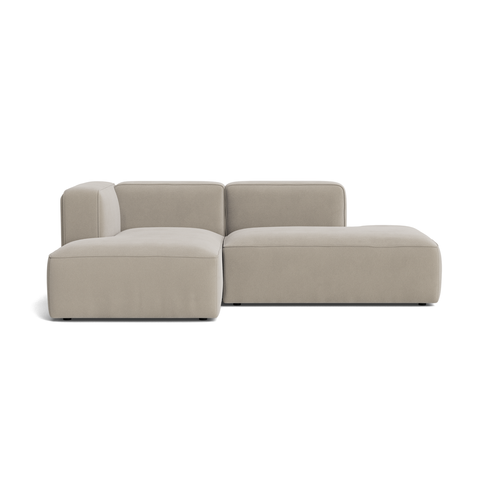 BASECAMP Small open end - venstre, 2 moduler, Nordic Velvet Sand nr. 250