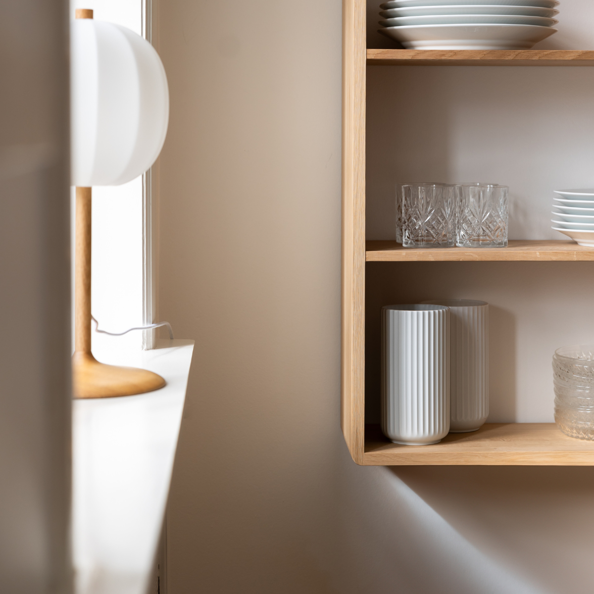 EIK - Egetræsreol, stor, 150x60cm