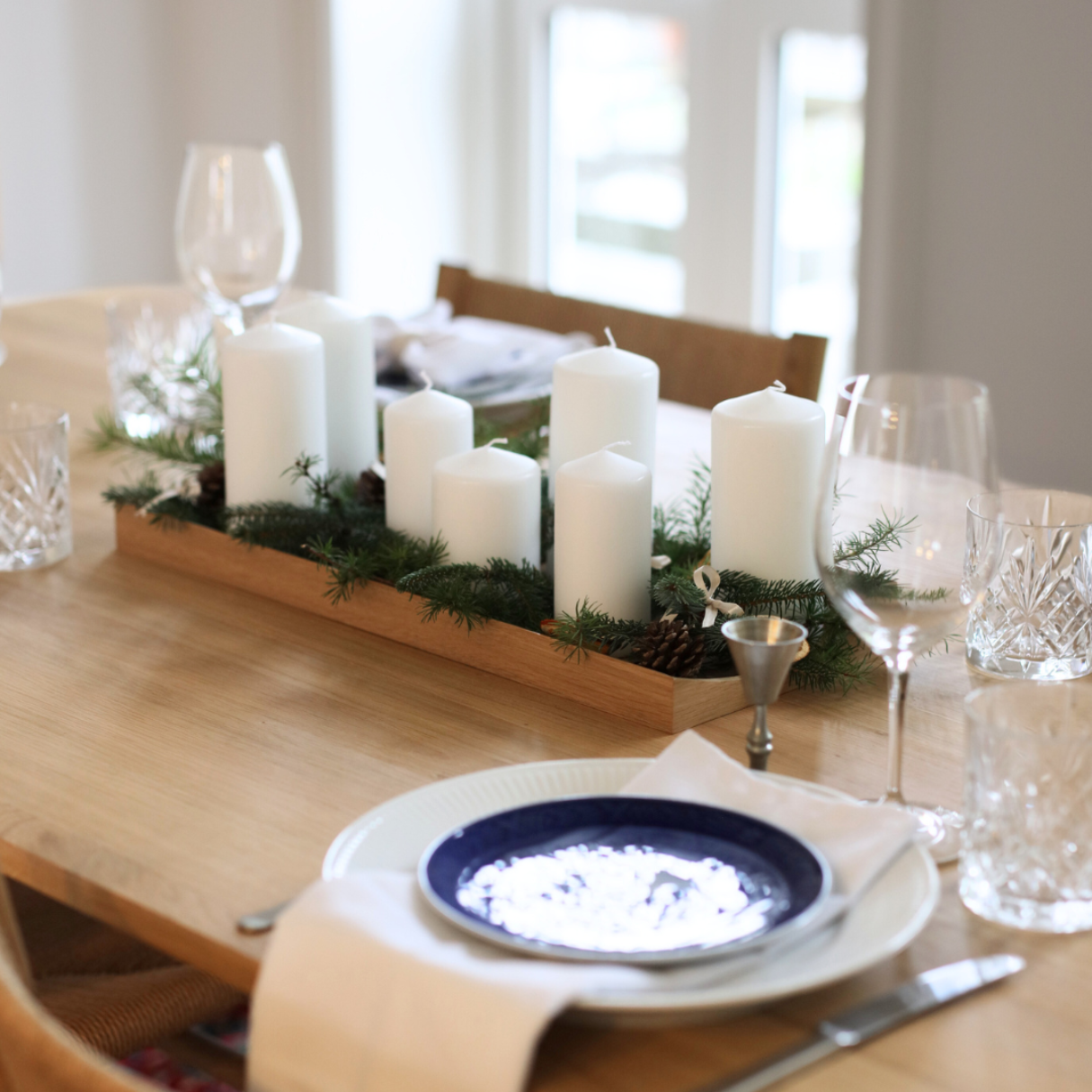 BASETRAY XL - Egetræsbakke