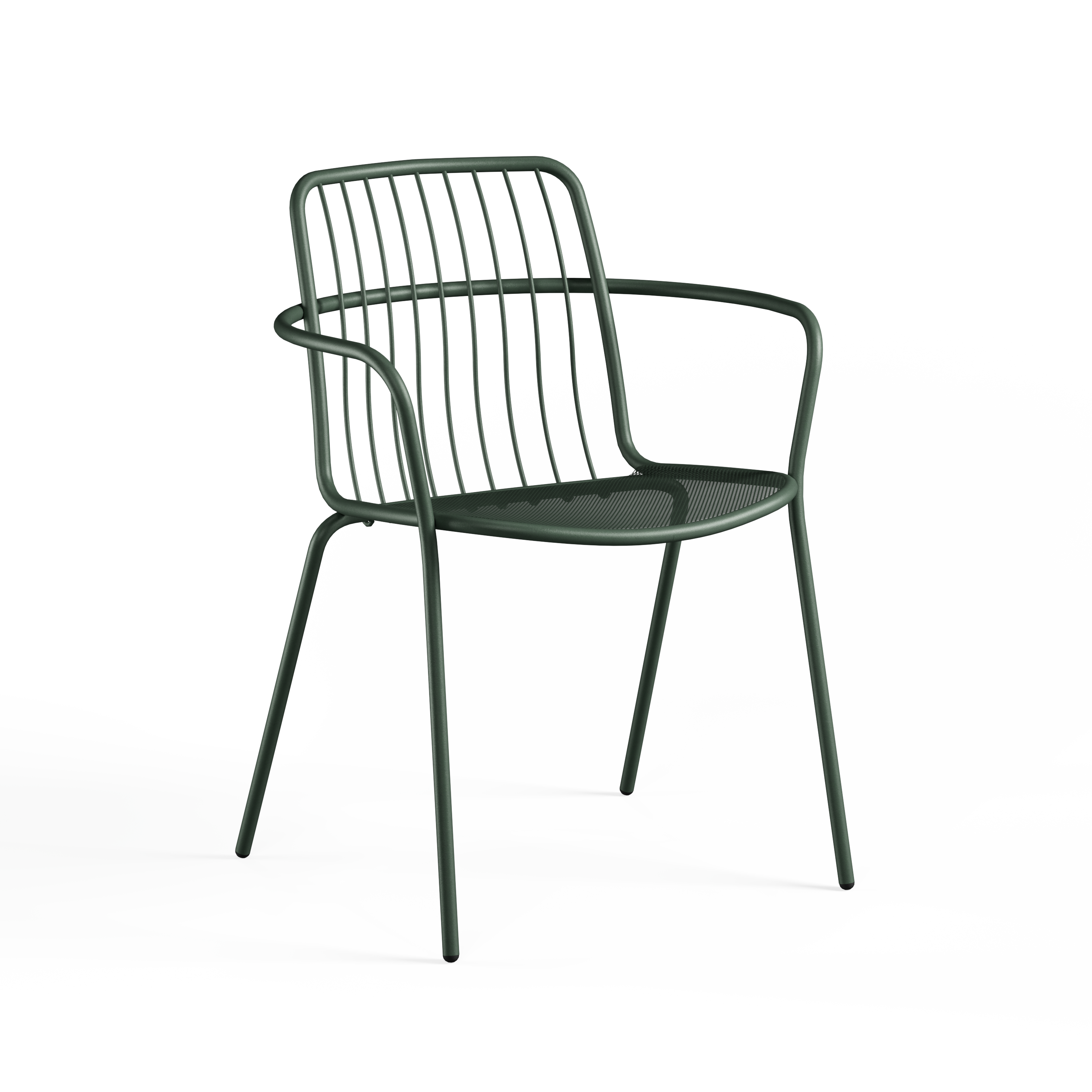 Alisea - havestol med armlæn, Dark Green