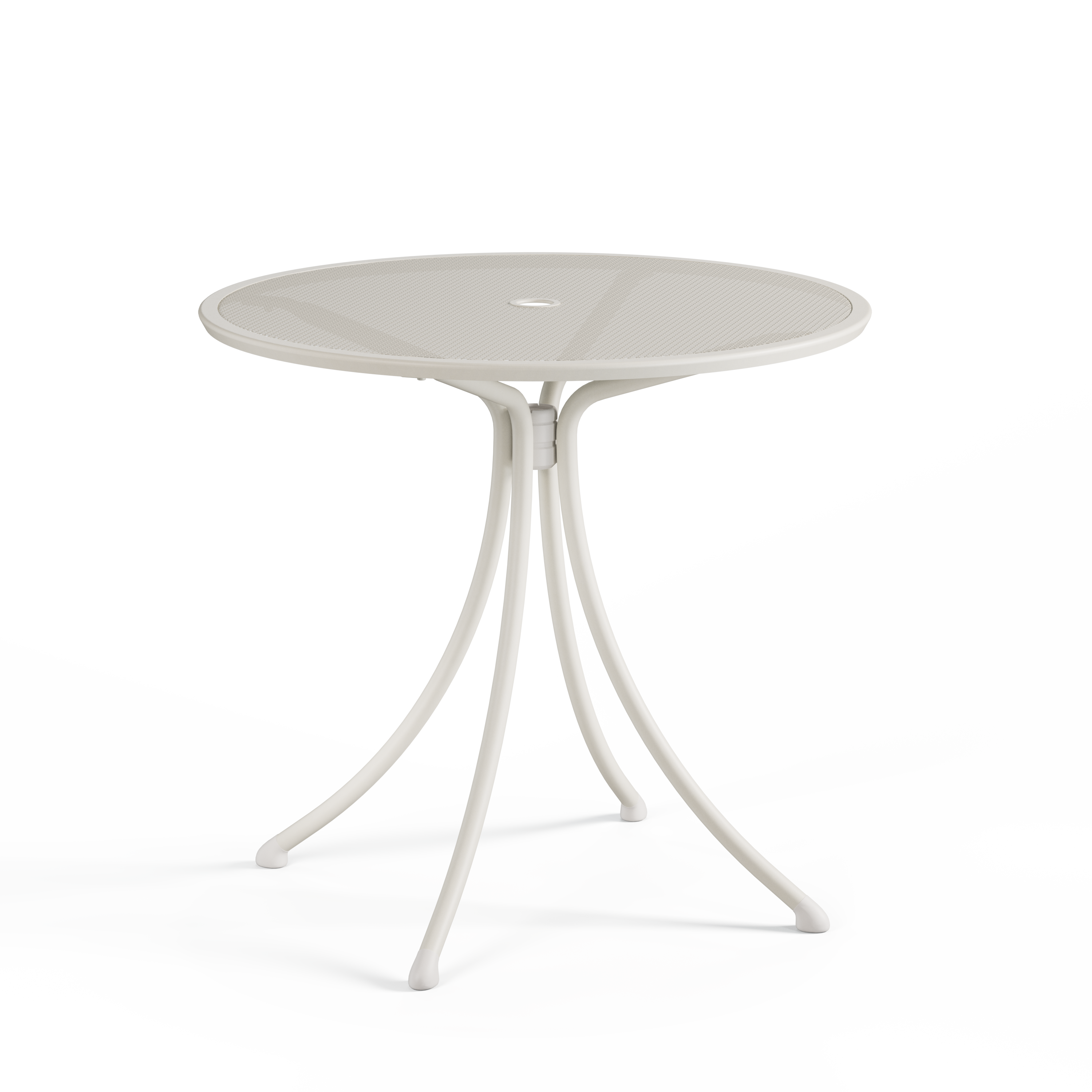 Combo - Rundt havebord Ø80 cm, White