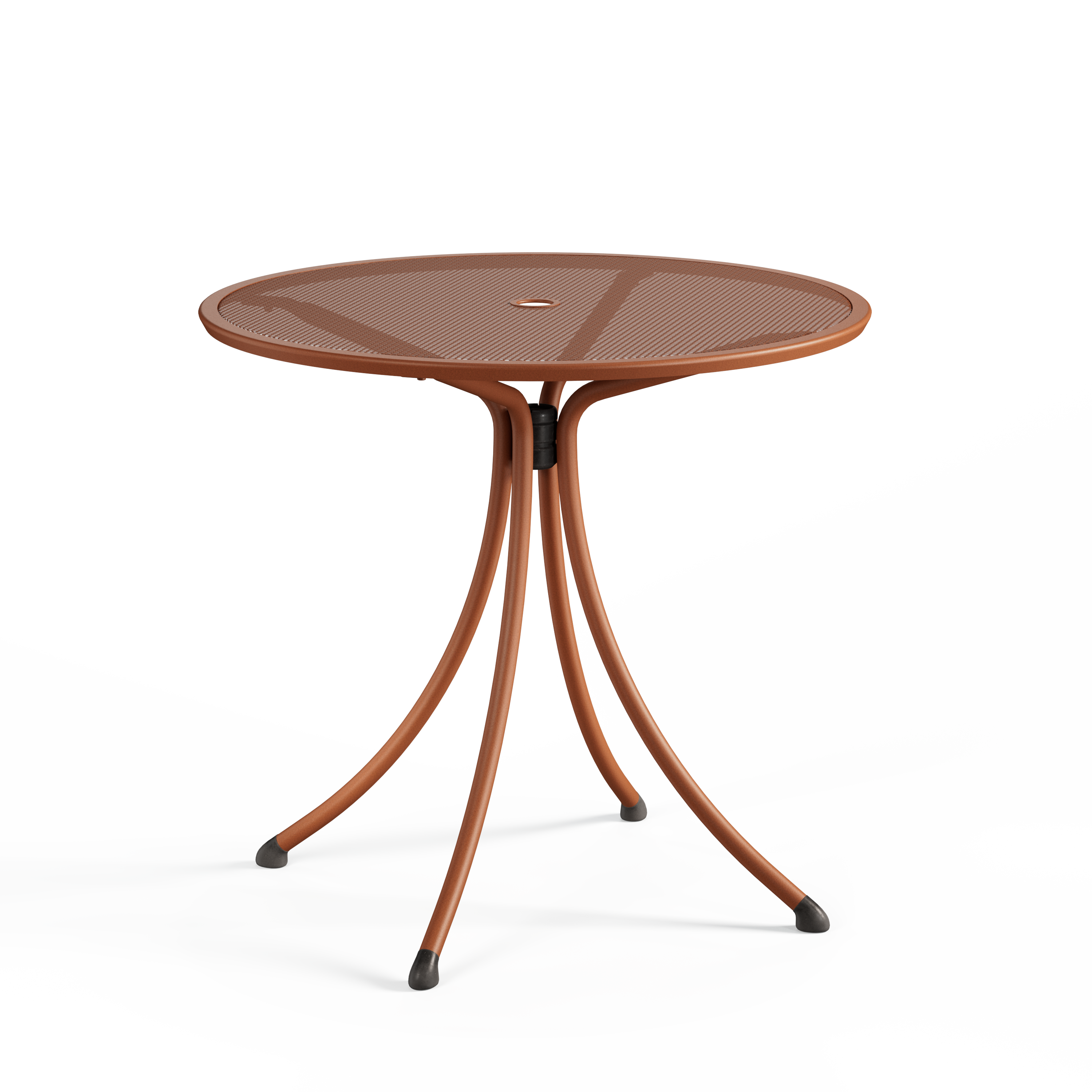 Combo - Rundt havebord Ø80 cm, Terracotta