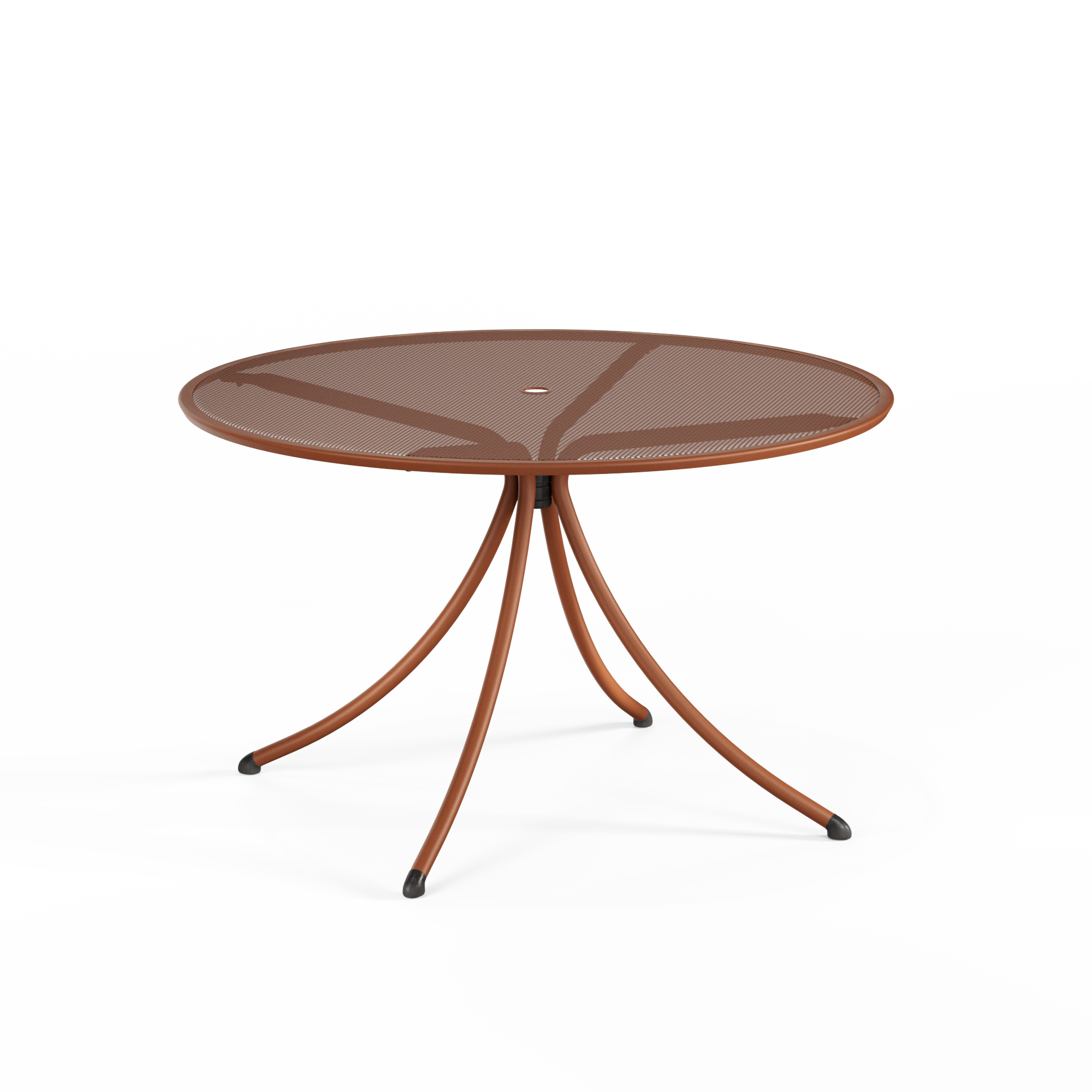 Combo - Rundt havebord Ø123 cm, Terracotta