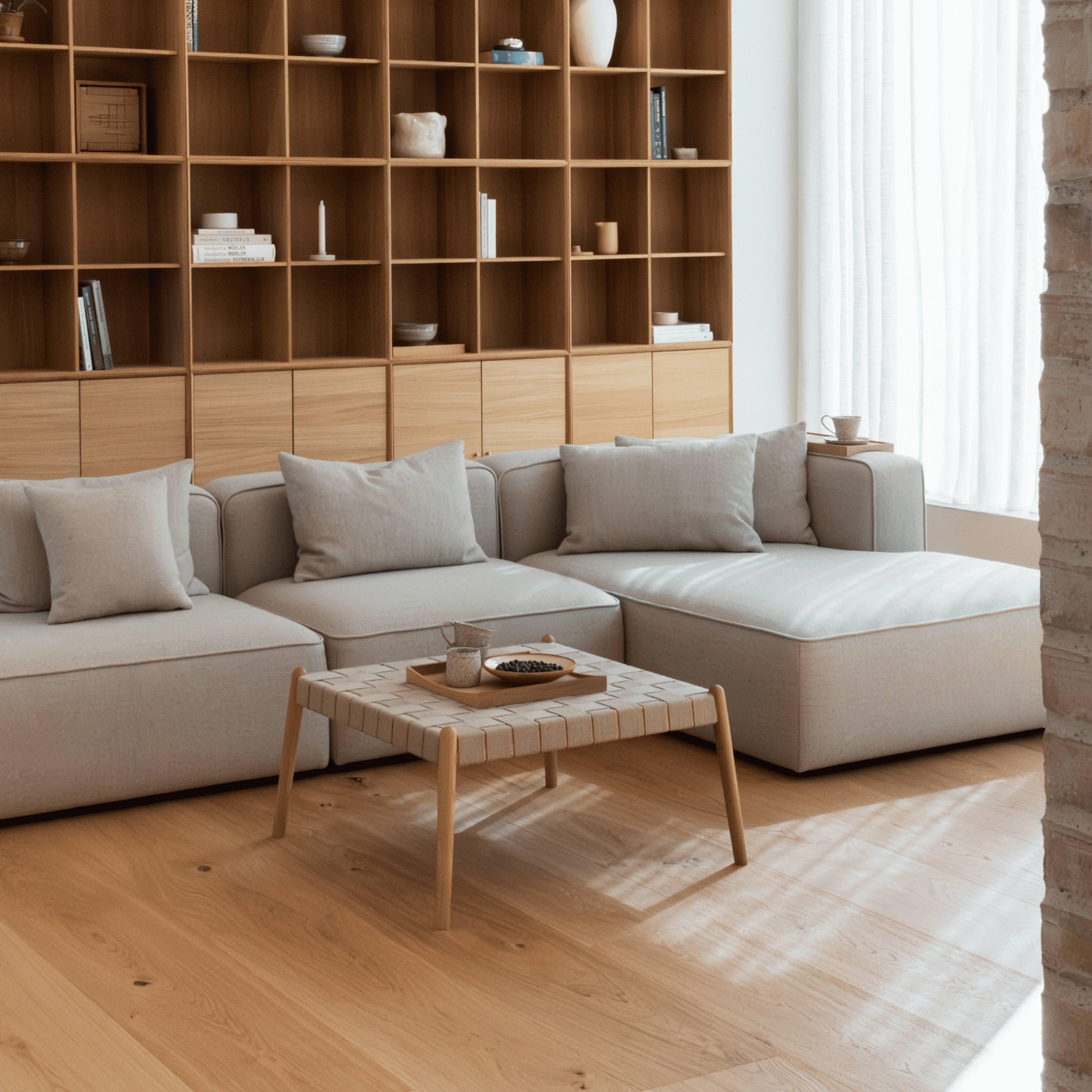 BASECAMP XL Deep Family - venstre chaiselounge, 5 moduler, 250x400 cm