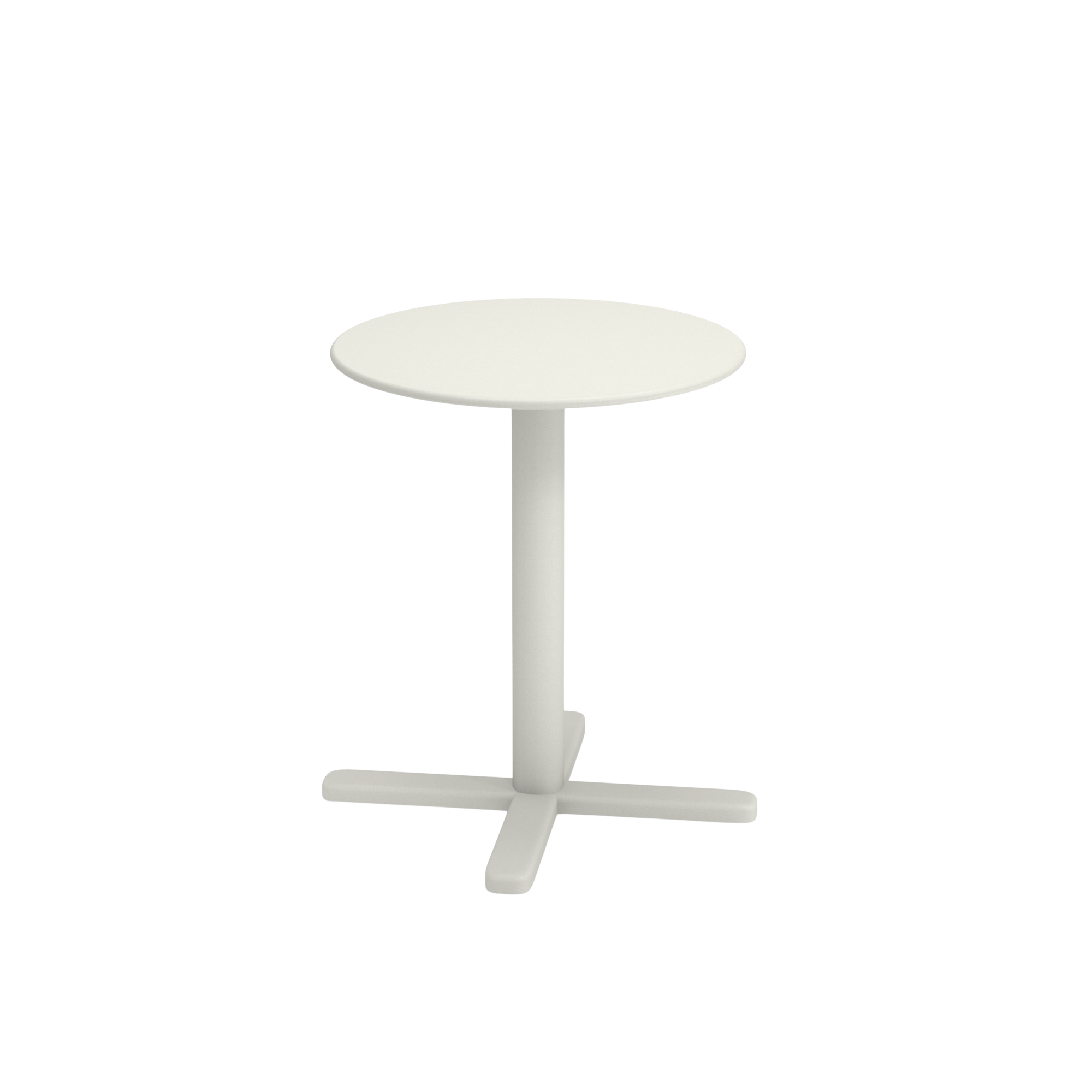Darwin - Rundt havebord Ø60 cm, White