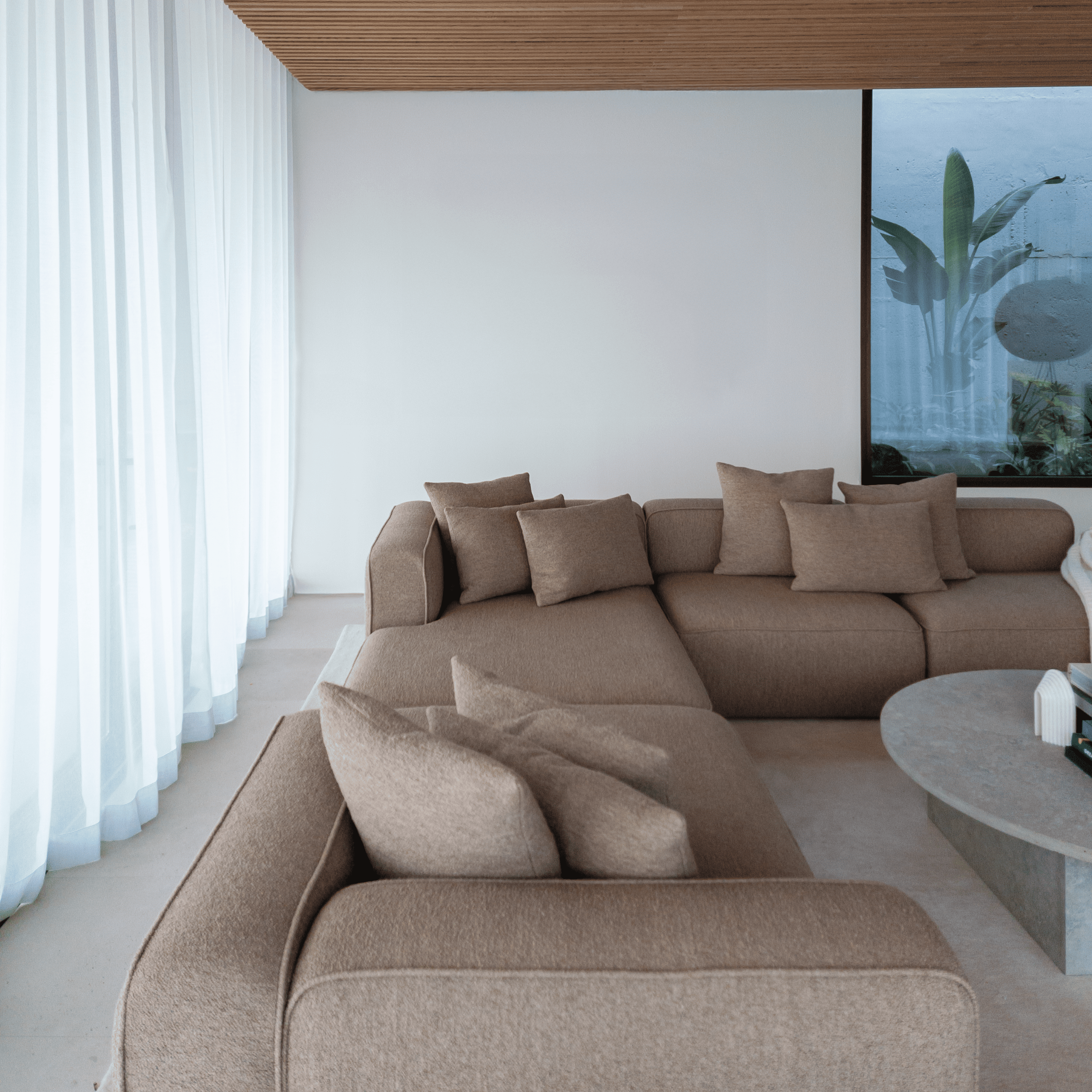 BASECAMP XL Deep Family - venstre chaiselounge, 5 moduler, 250x400 cm