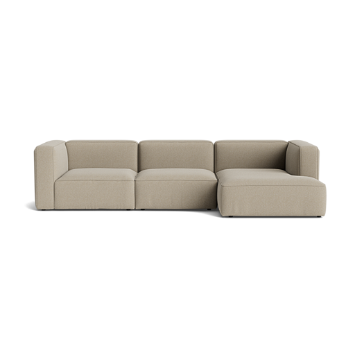BASECAMP XL Deep Chaiselounge - Højre Chaiselongue, 3 moduler, 160x310 cm