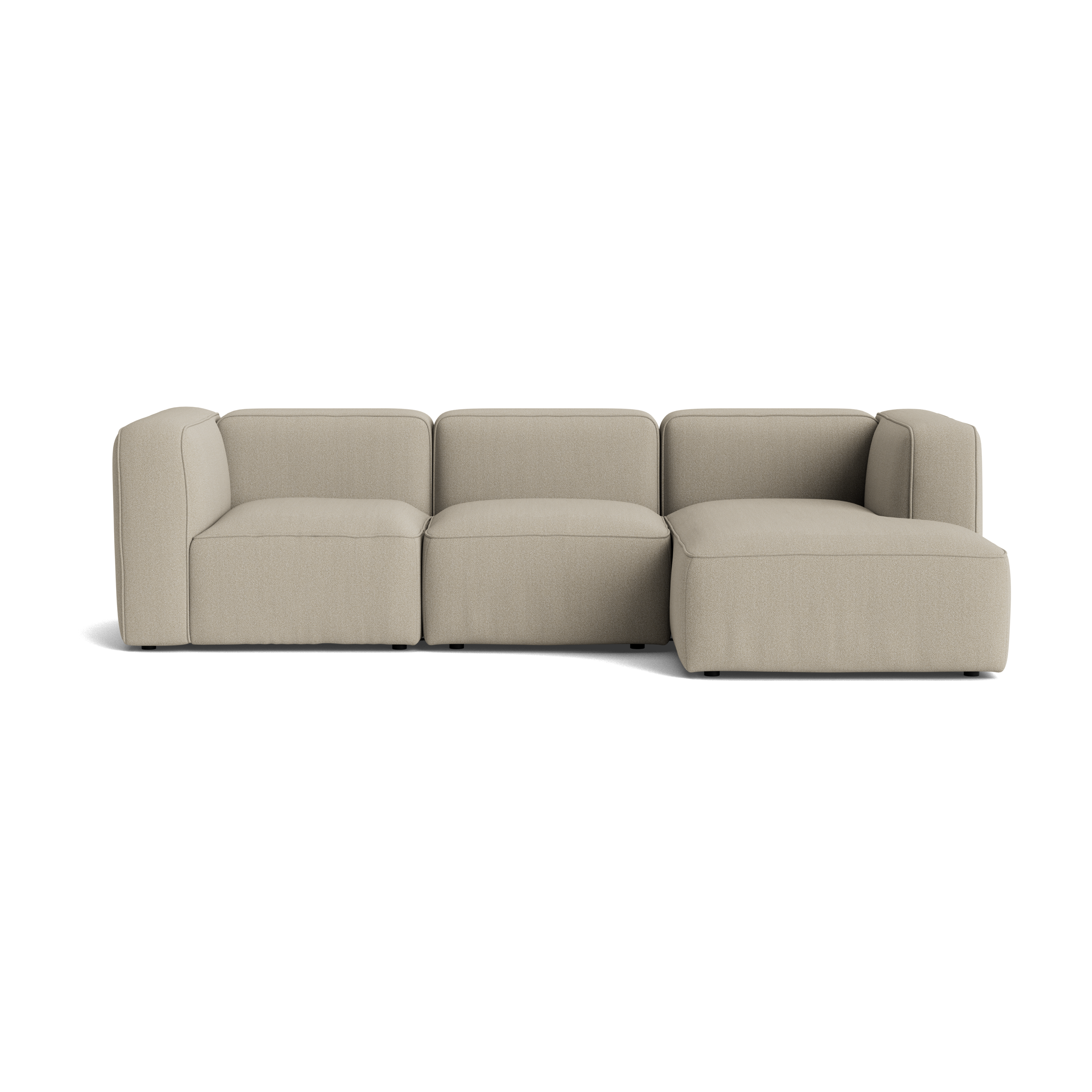 BASECAMP Chaiselounge - højre chaiselounge, 3 moduler, 140x250cm