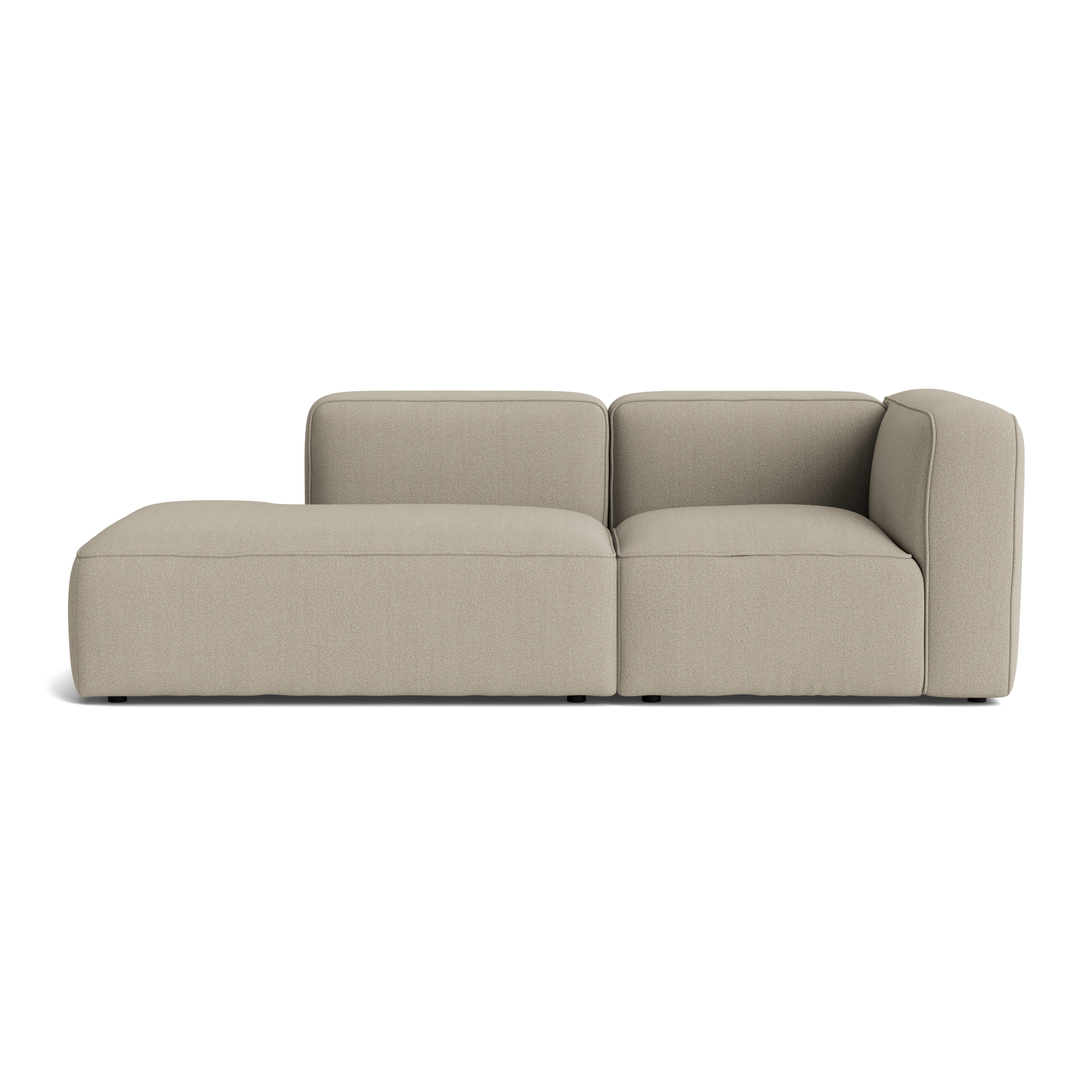 BASECAMP Two seater open end - højre corner, 2 moduler, 90x210cm
