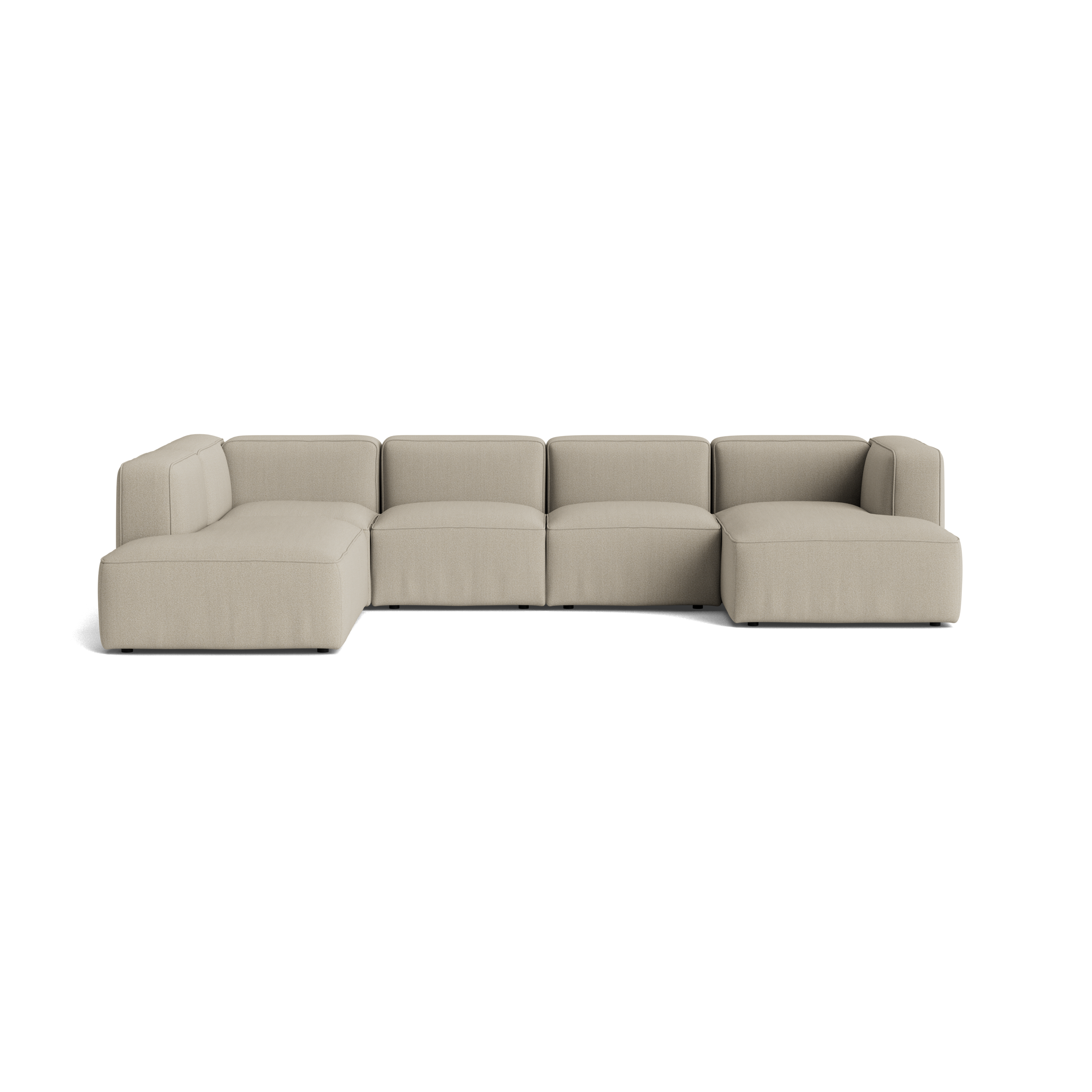 BASECAMP Family - højre chaiselounge, 5 moduler, 210x320cm