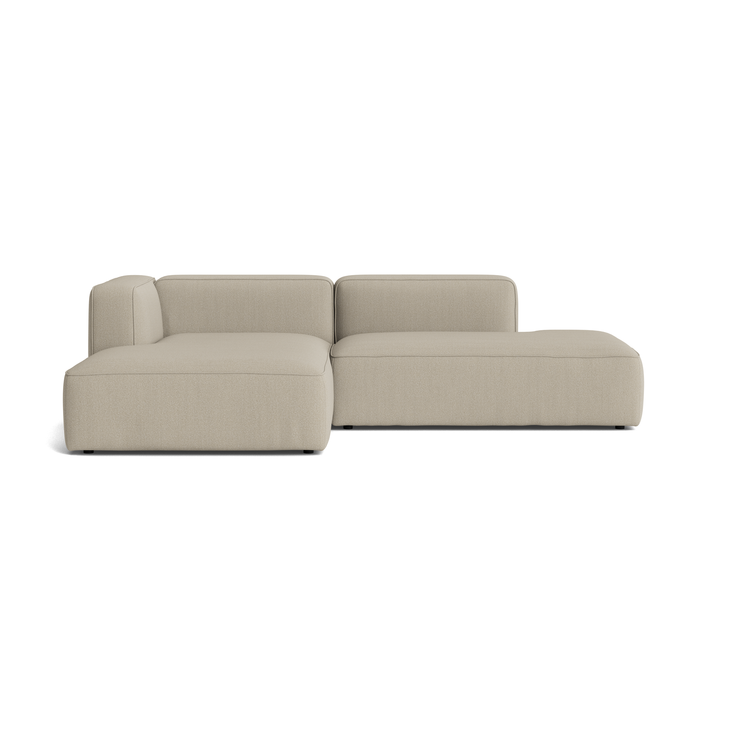 BASECAMP XL Small open end - venstre chaiselounge, 2 moduler,160x250cm