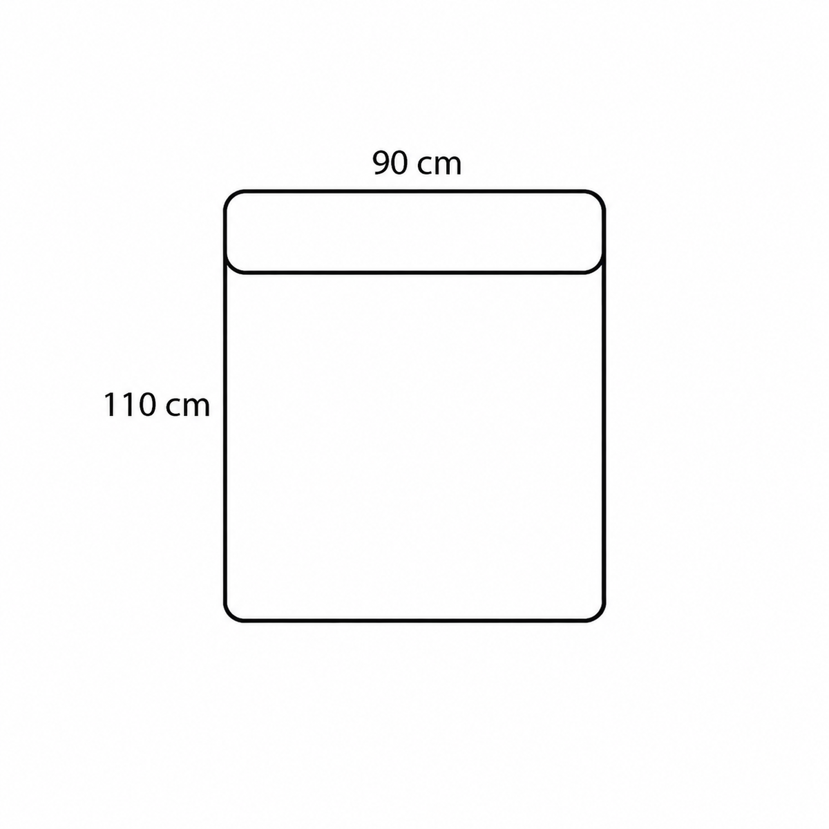 BASECAMP XL Deep Center - 3B modul, 90x110 cm