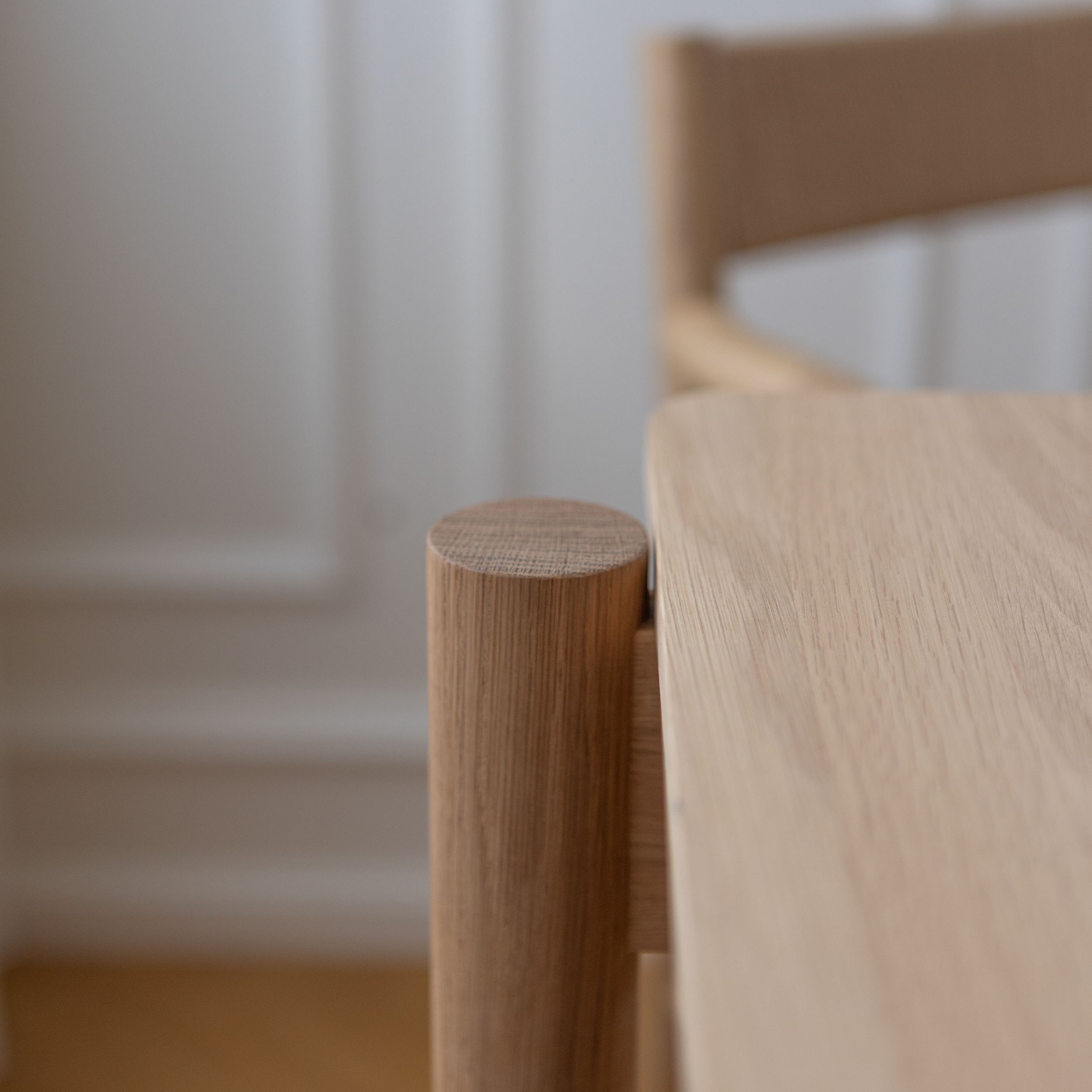 THY - Rektangulært spisebord, Egetræsstel