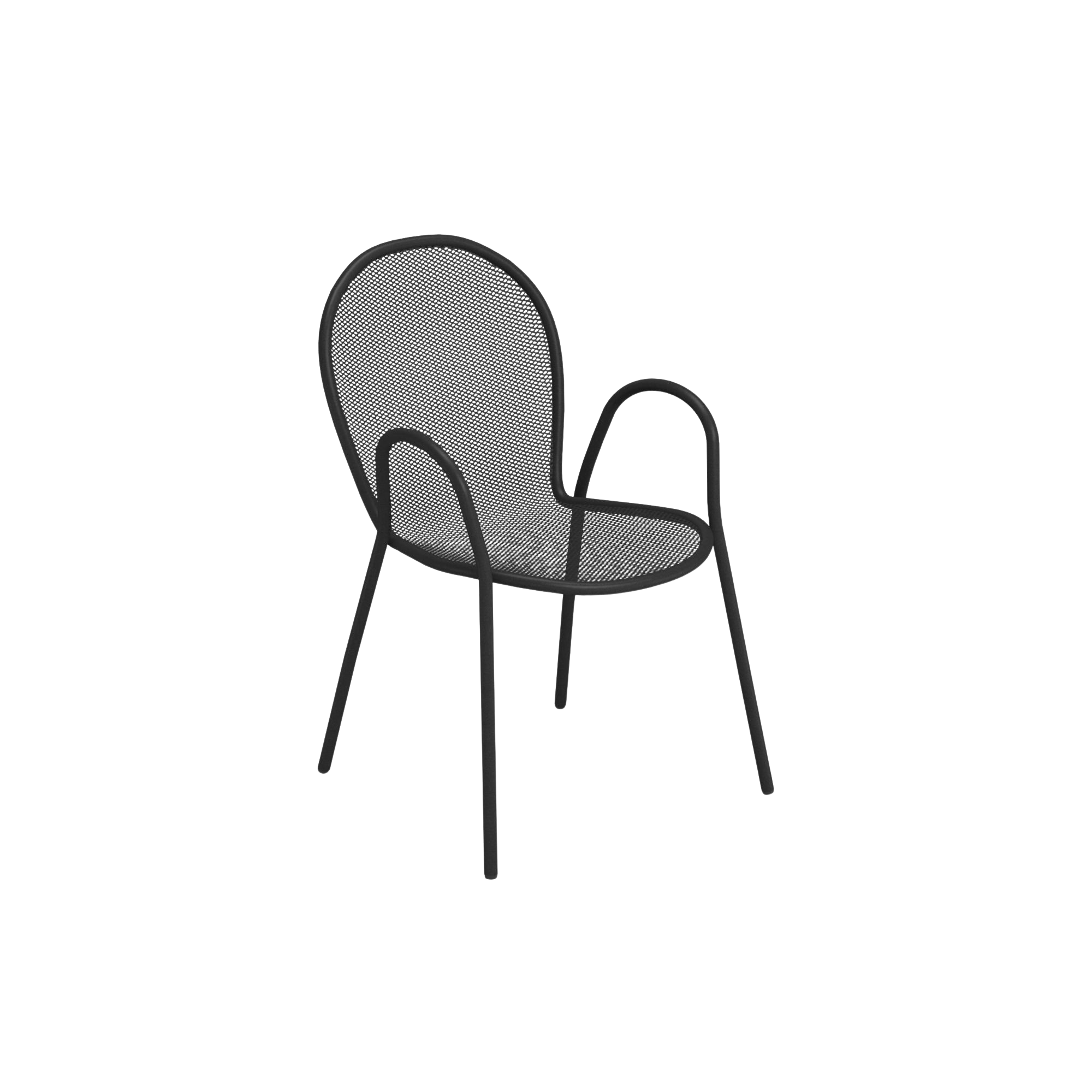 Ronda - havestol med armlæn, Anthrazite