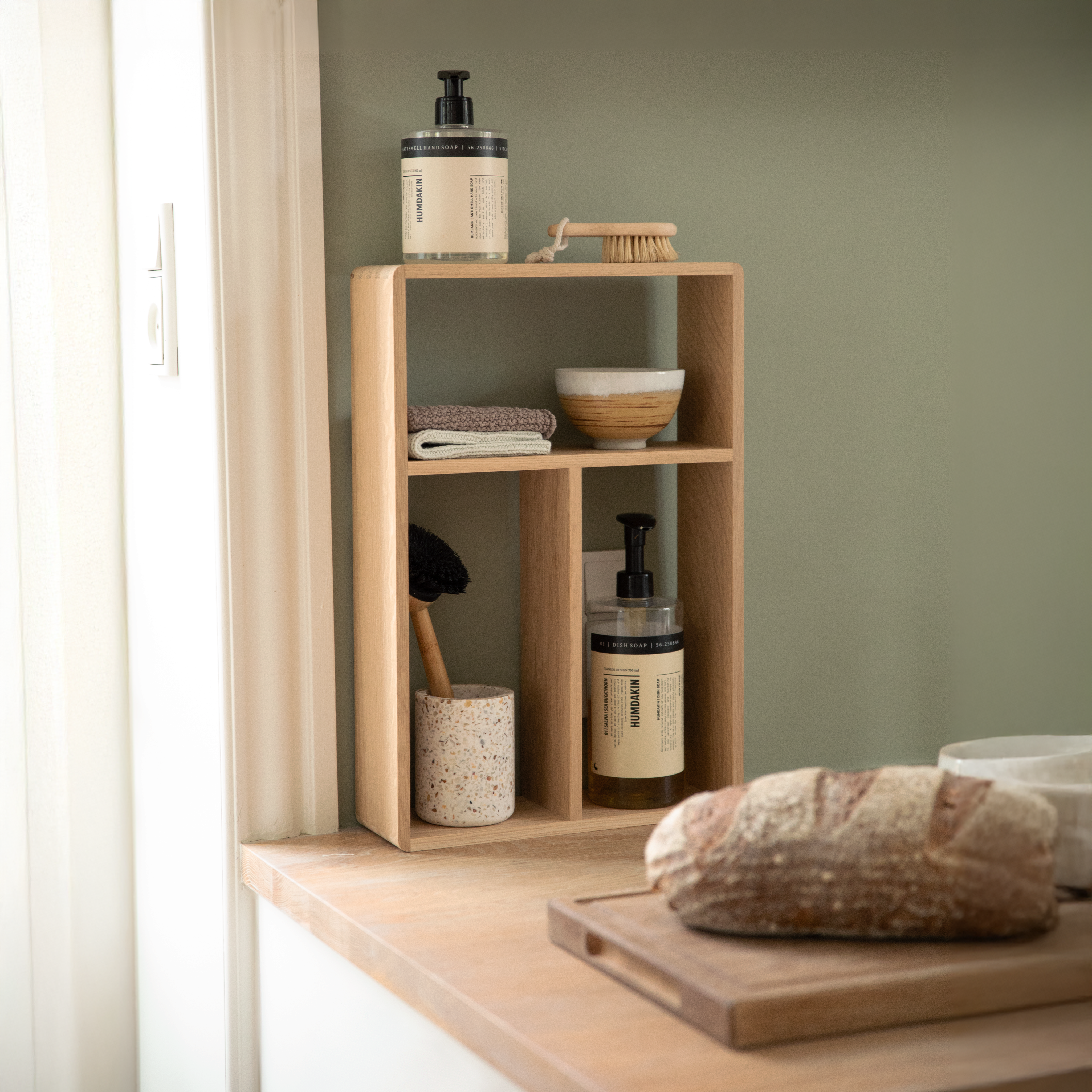 CUPMUG - Egetræshylde, 45x30 cm